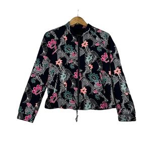 Banana Republic Birds of Paradise‎ Floral Jacket XS